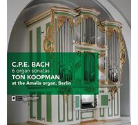 C.P.E. Bach: 6 Organ Sonatas
