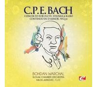 C.P.E BACH - C.P.E. Bach: Concerto for Flute, Strings & Basso Continuo in D Minor, Wq 22 tally