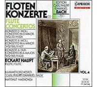 C.P.E. Bach: Flute Concertos, Volume. 4