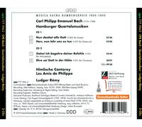 C.P.E. BACH: HAMBURGER QUARTALSMUSIKEN NEW CD