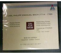 C.P.E. Bach - Keyboard Sonatas - includes Prussian Sonatas and Wurttemberg Sonatas