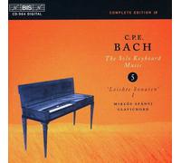 C.P.E. Bach - Solo Keyboard Music 5 [New CD]