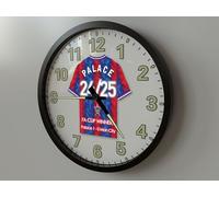 C. PALACE FA CUP WINNERS 2024/25 14 INCH (35cm) WALL CLOCK - CELEBRATE THE GREATEST DAY IN THE CLUB'S HISTORY BY DISPLAYING THIS COMMEMERATIVE CLOCK WITH PRIDE