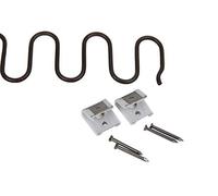 C Perrin 5 X 23" Zig Zag Chair Springs with Nails and Clips, Brown Metal Round Springs for Chair (Dining, Office, etc.)