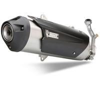 Mivv Approved Complete Exhaust Urban Steel for Piaggio Beverly 125 2014 > 2016