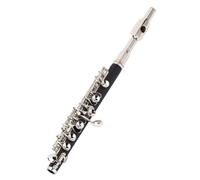 C Piccolo Flute for Beginner Student with Cleaning Kit, Metal Material C Flutes for Student Beginner Musical Initiation Examination Playing