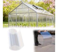 C Polycarte Panel - Impact Resint Plastic Roof Sheet Easy to Cut Canopy Replacement for Pera Carport Greenhouse - 0.4×1 (1.3×42.7ft)