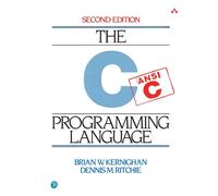 C Programming Language by Ritchie New 9780131103627 Fast Free Shipping.