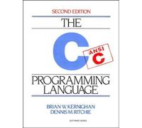 C Programming Language by Brian Kernighan Paperback Pearson Educa