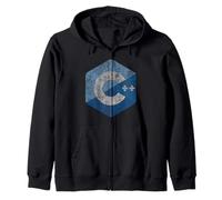 C++ Programming Language for Software Programmers Developers Zip Hoodie