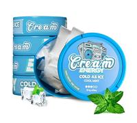 C.R.E.A.M Energy - Caffeine Pouches (Cool Mint,20ct) - Cool as Ice Energy Pouches - Nicotine Free for Extra Boost - On-The-Go Refreshments to Keep Energized & Focused
