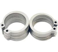 C Ring,circlip, 304 Stainless Steel External Circlips Retaining Shaft Snap Clip Rings 100 Pcs for Axles and Moving Parts(20mm)