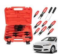 C-Ring Pliers | Heavy Duty Hand Tools Kit - Inner & Outer Retaining Ring Pliers - Car Repair Workshop & Garage Home Maintenance & Motorcycle