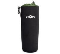 C-Rope Neoprene Lens Pouch with Fleece Lining, Lens Case for Lenses and Camera Accessories, Black, L, Functional, Robust