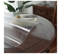 C Round Table Cover Protector 1.5mm Thick PVC Desk Pad Mat for s Marble End Tables Sofa Dining Room 104cm Fur Protector