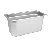 C&S Gastronorm 1/3 Stainless Steel Food Storage & Serving Pans - Multiple Depths & Capacities - Buffet, Catering & Kitchen Use - 6L / 150mm