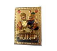 C&S Homestore Guru Gobind Singh Ji & Guru Nanak Dev Ji Dual Acrylic Frame for Dashboard, Table, Home Temple - Compact Sikh Guru Gift Frame for Blessings, Devotion & Spiritual Guidance