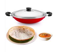 C&S Homestore Non Stick Appam Pan 22cm with Lid | Durable Cookware for Appam