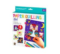C.S. Kids DIY Paper Quilling Arts & Crafts Gifts - Bird| 3D Paper Quilling Design Kits for Kids, Make Your Own Paper Art (Paper strips & tools Included)