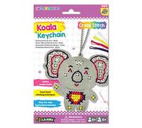 C.S. Kids KC08 My Koala Keychain, First Sewing Arts & Crafts Gifts -Crafting Keychain | Educational DIY Cross-stitch for Kids