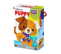 C.S. Kids Magic World DIY Personalised Puppy Sewing Kit |Frist Sewing Arts & Crafts Gifts | Educational Sewing Kit for Kids | Sew Your Own Dog (Safety Neddle & Instruction Included)