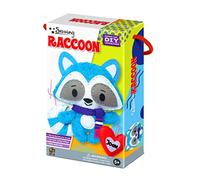 C.S. Kids Magic World DIY Personalised Raccoon Sewing Kit |Frist Sewing Arts & Crafts Gifts | Educational Sewing Kit for Kids | Sew Your Own Raccoon (Safety Neddle & Instruction Included)