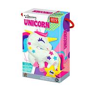 C.S. Kids Magic World DIY Personalised Unicorn Sewing Kit |Frist Sewing Arts & Crafts Gifts | Educational Sewing Kit for Kids | Sew Your Own Unicorn (Safety Neddle & Instruction Included)