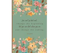 C.S. Lewis Notebook "You can't go back and change the beginning, but you can start where you are and change the ending.": Blank Lined 100 Page ... Quiet Time and Devotional Meditation
