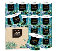 C&S Virgin Wood Pulp Toilet Paper, 4-Ply, 200g per roll, 27 Rolls, Skin-Friendly Softness, Extra-Thick, Strong Paper, Family-Value Bulk Pack