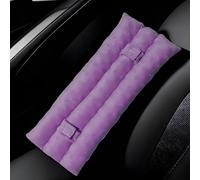 C Section Recovery Belt & Hysterectomy Pillow - Soft Seatbelt Cushion for Post Surgery Comfort, Abdomen Support, Car Travel, Mastectomy & C-Section Recovery Pad (Purple)