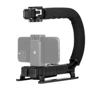 C Shape Camera Stabilizer - Video Grip Support Tool for Filming Support Portable Stabilizer Rig for Shooting Camera Holding Frame | Stabilizers Grip Plastic Structure for Camcor
