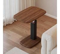 C Shape Over Bed Table Adjustable Height, 360° Swivel TV Tray Desk, Standing Workstation Laptop Table Cart for Sofa Bed Small Spaces