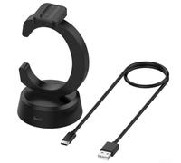 C-Shaped Charger Base for Fitbit for versa Air, ABS Charging Station