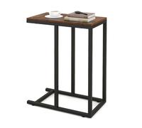 C-Shaped End Table for Couch and Bed 64 CM High Sofa Side Table
