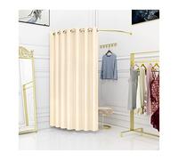 C-Shaped Privacy Changing Room, Portable Partition Curtain Kit for Shopping Malls & Offices, 10 Color Options, Freestanding Dressing Booth for Enhanced Privacy