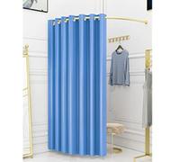 C-Shaped Privacy Partition Curtain for Dressing Rooms, Temporary Fitting Solution for Malls & Offices
