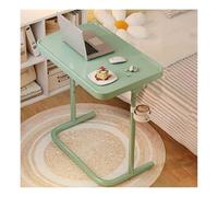 C-Shaped Side Table，Side Table，360°Swivel Couch Side Table，Table On Wheels，It Can Be Raised And Lowered Freely, Moved Freely, And Is Suitable For Multiple Scenarios.(Green,Regular