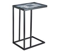 C-Shaped Sofa Side Table Coffee Laptop End Table Living Room Snack Desk Storage
