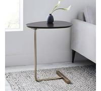C-Shaped Solid Wood Side Table Set - Modern End Table for Living Room, Bedroom, or Reading Nook - Stylish & Space-Saving Design for Small Spaces