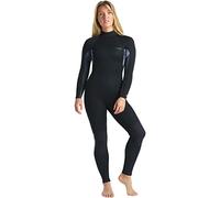 C-Skins 2023 Womens Surflite 5/4/3mm Back Zip Wetsuit - Raven Black Black Tie Dye - Xtend neoprene upper body