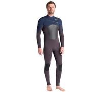 C-Skins 2025 Mens Nuwave 5/4mm Chest Zip Wetsuit - Meteor/Meteor X/Bluestone X