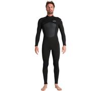 C-Skins 2025 Mens Nuwave Legend 5/4/3mm Back Zip Wetsuit - Black/Neon Flare