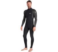 C-Skins 2026 Mens Nuwave Element 3/2mm Back Zip Wetsuit - Black/Meteor/Olive