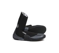 CSkins Mens Legend 5mm Round Toe Wetsuit Boot Boots - Black Charcoal - Multi layer sole rubber reinforcement - C-Skins Adult Footwear - 9