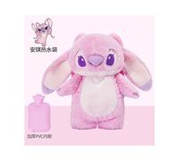 (C) Stitch Angel Lotso Plush Hand Warm Bottle Hot Water Bottles Winter