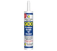 C.T.1 - C-Tech P.G.B Power Grab 'n' Bond Heavy-Duty Construction Adhesive - 290ml | High Initial Grab - Solvent-Free | TRI-BRID® Polymer Technology | Bonds Concrete - Stone - Wood - Metal - Glass