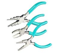 C&T 3-Piece Jewelry Pliers Set, Jewelry Making Tools Kit, Micro Jewelry Plier, Jewelry Making Supplies, Pliers set for jewellery making bead winding and shaping wire DIY Crafts