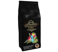 C&T Coffee Speciality from South America - Peru - Medium Roast Whole Beans - Low Acidity - Healthy, Gentle and Freshly Roasted - Suitable for Drip, French Press, Espresso - 500g (1 Unit)