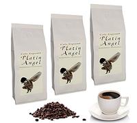 C&T Platin Angel Espresso Decaf 3 x 1000g Whole Coffee Beans - The Decaf Coffee - Caffeine Free from our famous Espresso Angel Series