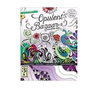 C&T Publishing C and T Publishing Opulent Bazaar Coloring Book, Acrylic, Multicolour, 0.86x21.59x27.94 cm